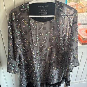 Spirited Away Graphic Shawl